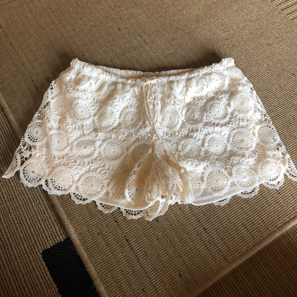 Lace shorts